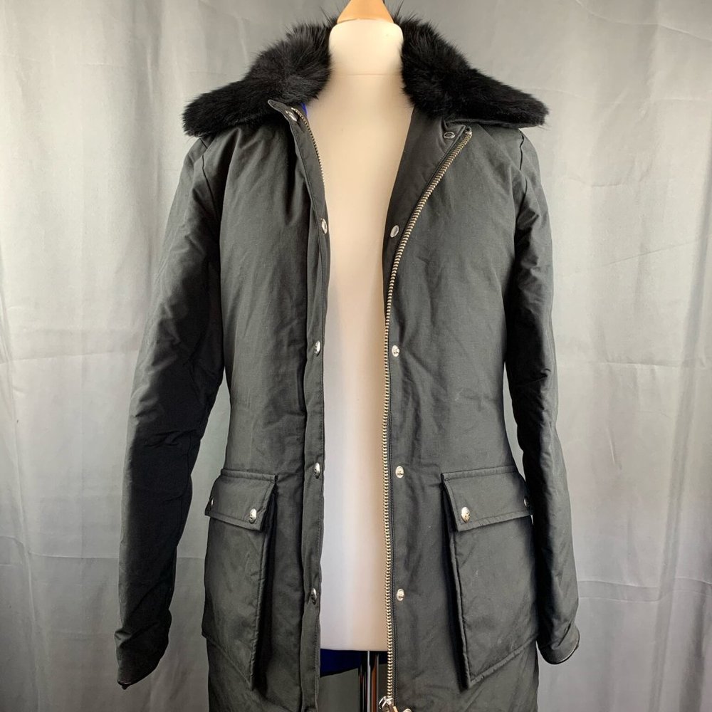 Cape Heights Black Puffer jacket/Parka  - FL-JK-021